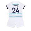 Chelsea Reece James #24 Bortaställ Barn 2022-23 Korta ärmar (+ Korta byxor)